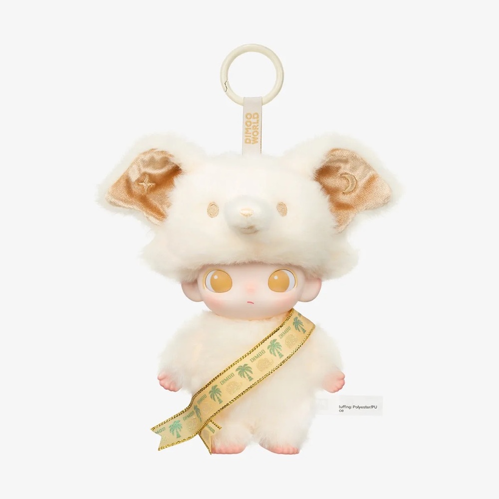 Pop Mart Dimoo World Elephant in Moonlight Thailand Plush Pendant Keychain